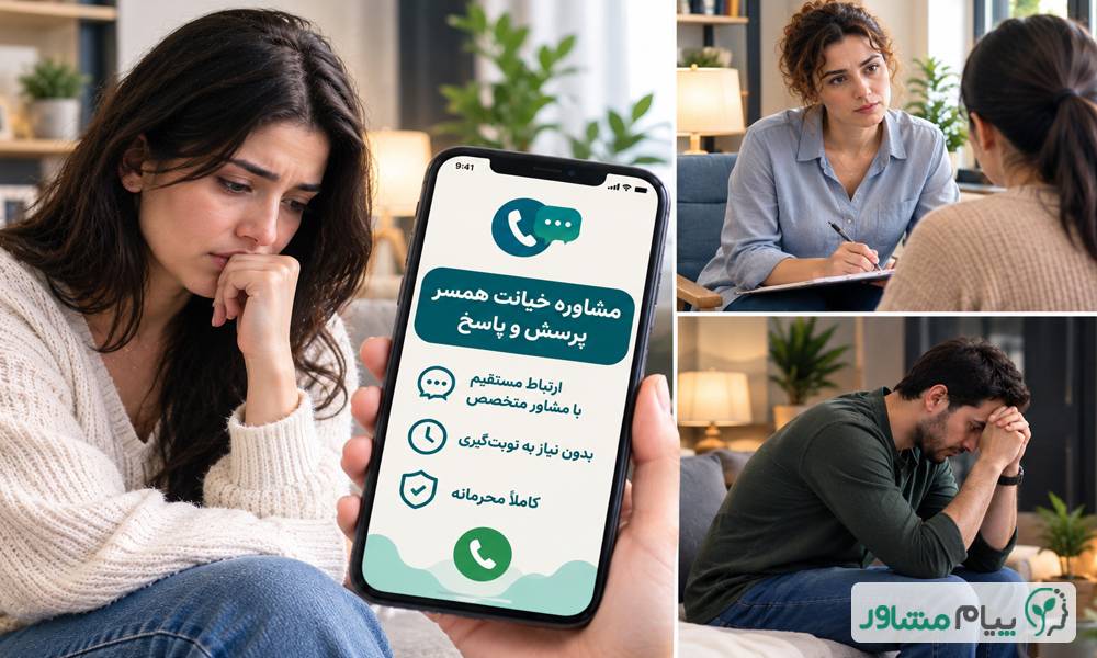 مشاوره خیانت همسر